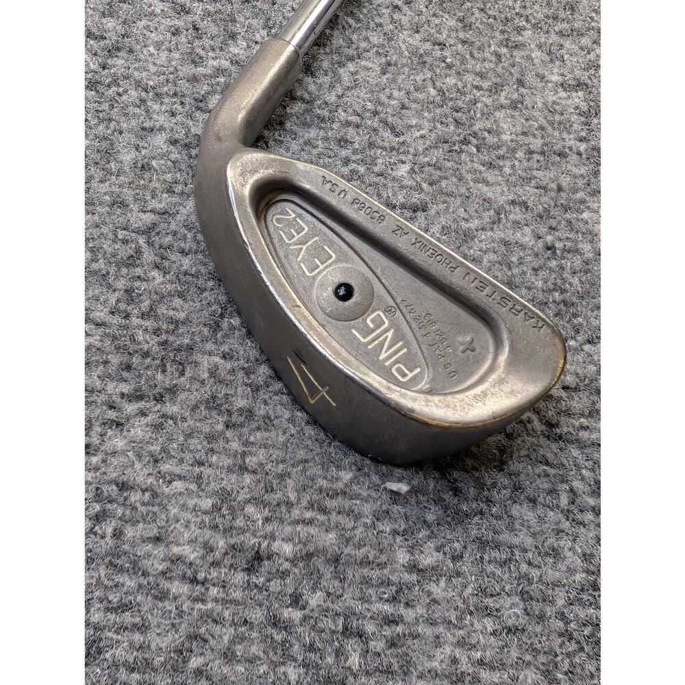 Vintage Ping Eye 2 4 Iron Golf Club Karsten Phoenix USA Steel Shaft Mens Right